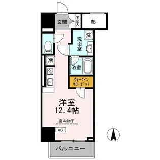 御幸レジデンス丸の内【1階】の間取り