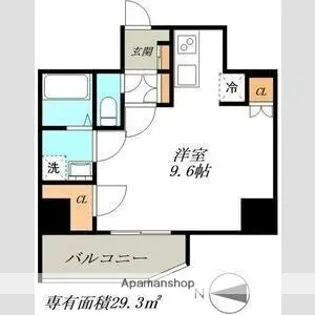 ミハス瑞穂通【9階】の間取り