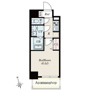 S−RESIDENCE今池ARCANA【10階】の間取り