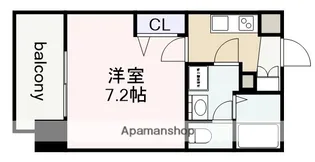 ディアレイシャス金山Ⅱ【12階】の間取り
