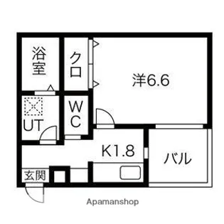 ルシエル吹上【3階】の間取り