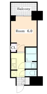 プレサンス桜山駅前アフォード【4階】の間取り