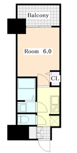 1Kの間取り画像