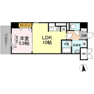 プリマステラ【2階】の間取り