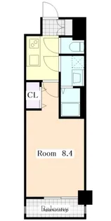 S-RESIDENCE今池beleta(ベレータ)【1階】の間取り