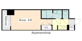 S-RESIDENCE金山altano(アルターノ)【8階】の間取り