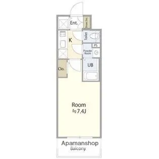 エスリード桜山ル・ヴェール【11階】の間取り
