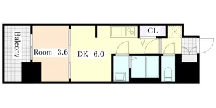 プレサンス上前津オレシア【4階】の間取り