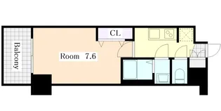 プレサンス上前津オレシア【5階】の間取り
