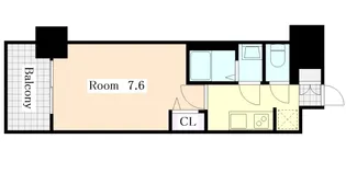 プレサンス上前津オレシア【8階】の間取り