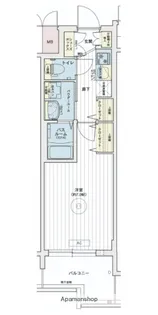 エステムコート名古屋ライブゲート【10階】の間取り