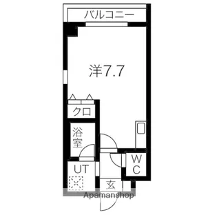 MAISON DE SOREIL(メゾンドソレイユ)【2階】の間取り