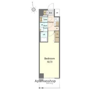 CRESTTAPP金山【3階】の間取り