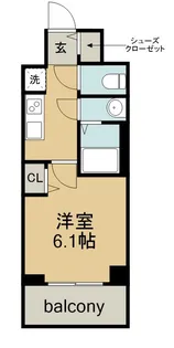 プレサンス上前津ディアシス【8階】の間取り