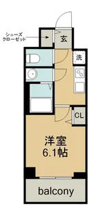 プレサンス上前津ディアシス【8階】の間取り