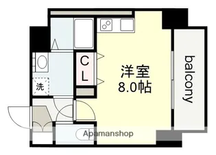 ARTIZA金山【6階】の間取り