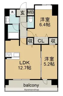 セイワパレス吹上公園【7階】の間取り