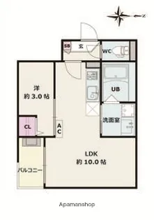 Jack atsutakoshin2【1階】の間取り