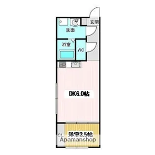 AMIRL PREMIER SHINSAKAEⅡ【5階】の間取り