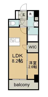LiveFlat千種WEST【2階】の間取り