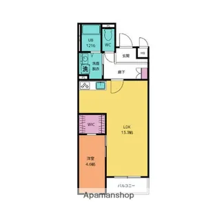 SK Residence Nagoya【2階】の間取り