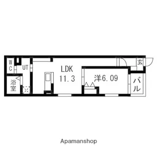 リベール元中野2【2階】の間取り