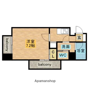 リエス鶴舞EAST TOWER【3階】の間取り