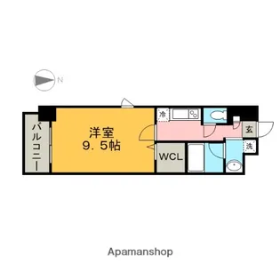 パティオ エスペランサ【7階】の間取り