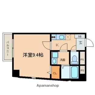 愛知県名古屋市中区新栄2丁目【マンション】の間取り