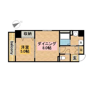 アネックスラスター【2階】の間取り