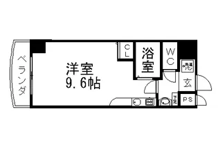 サン・アペックス名駅【4階】の間取り
