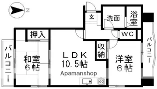 WIN大須【4階】の間取り