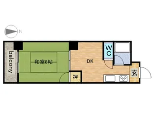 WELL BEING 大須【4階】の間取り