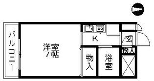 グレイス日比野【3階】の間取り