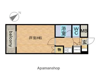 熱田泰文堂ビル【3階】の間取り