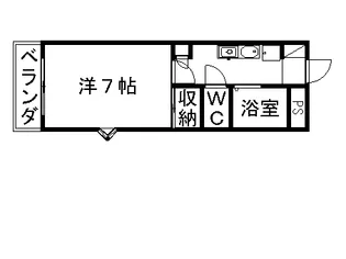 アーバンヒルズ【4階】の間取り