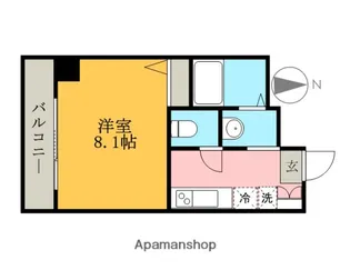 ISM金山【8階】の間取り