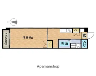 アネックス高蔵【6階】の間取り