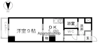 レジディア東桜【5階】の間取り