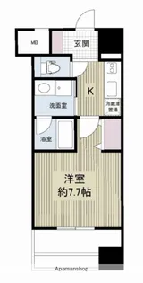 レジディア久屋大通【7階】の間取り