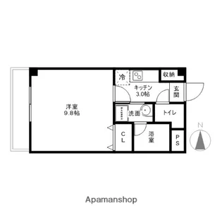 S−FORT桜山(旧サムティ桜山RESIDENCE)【2階】の間取り