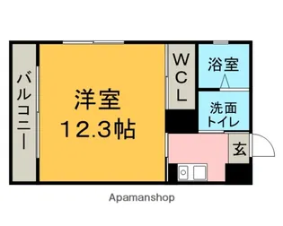 リバーフロントレジデンス【10階】の間取り