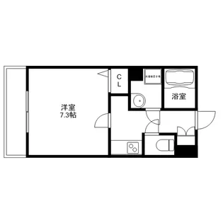 エコロジー栄レジデンス【2階】の間取り