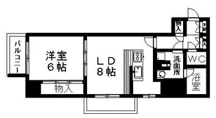 カスタリア栄【0304号室】の間取り