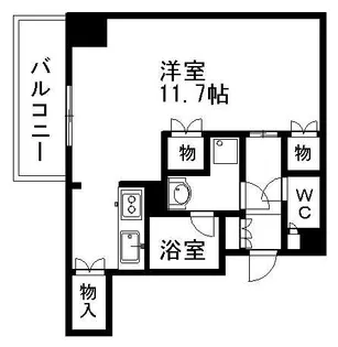 カスタリア栄【0305号室】の間取り
