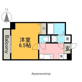 アクティ白鳥【3階】の間取り