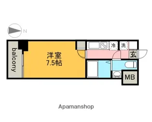 リヴシティ栄参番館【11階】の間取り
