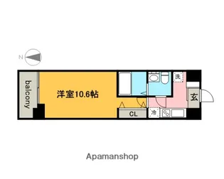 ISM栄(プライムアーバン栄)【11階】の間取り