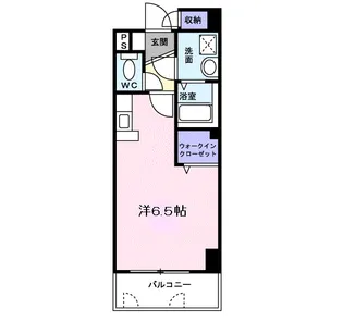 ダルウィニー【1階】の間取り