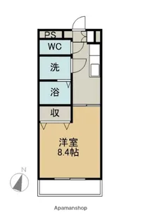 ルーミー寺本2号館【2階】の間取り